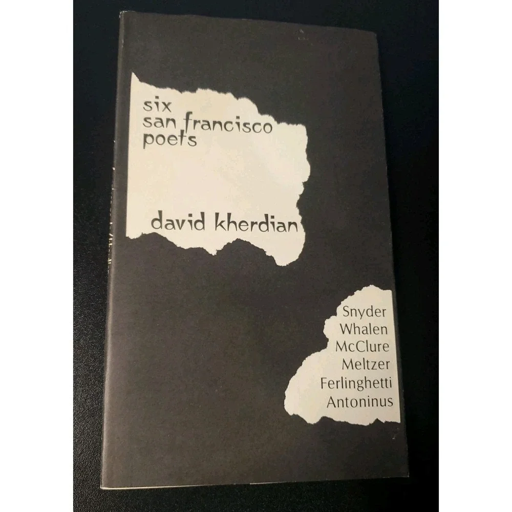 Six San Francisco Poets - David Kherdian (1969, 2nd) Snyder, McClure, Whalen